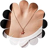 Allereyae Vintage Star Pendant Necklace Tiny Star Choker Necklace Green Star Necklace Gold Minimal Necklace Jewelry for Women and Girls (Green)