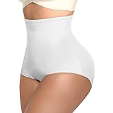 Werena Tummy Control Shapewear Panties for Women Panty Girdle High Waisted Body Shaper Cross Shaping Underwear