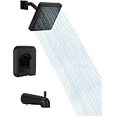 Replacement for moen T2473EPBL Genta Shower Trim Kit, Matte Black Shower Trim Kit, Easy to Install (2510 Valve Required)
