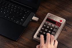 8BitDo Retro 18 Mechanical Numpad, Supports