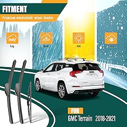 KVQ Windshield Wiper Blades Replacement for GMC