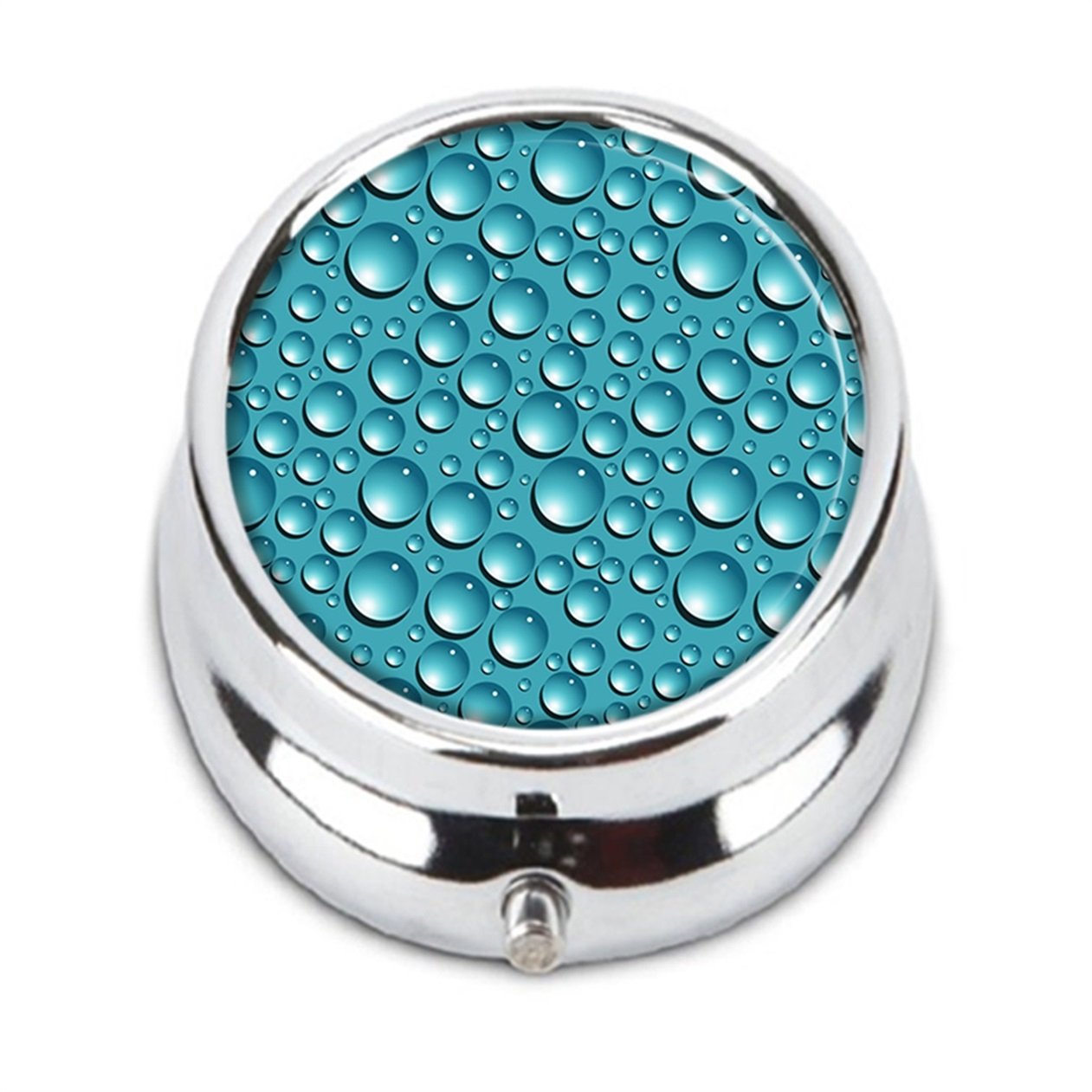 GDEE Water drops Custom Fashion Stainless Steel Silver Pill