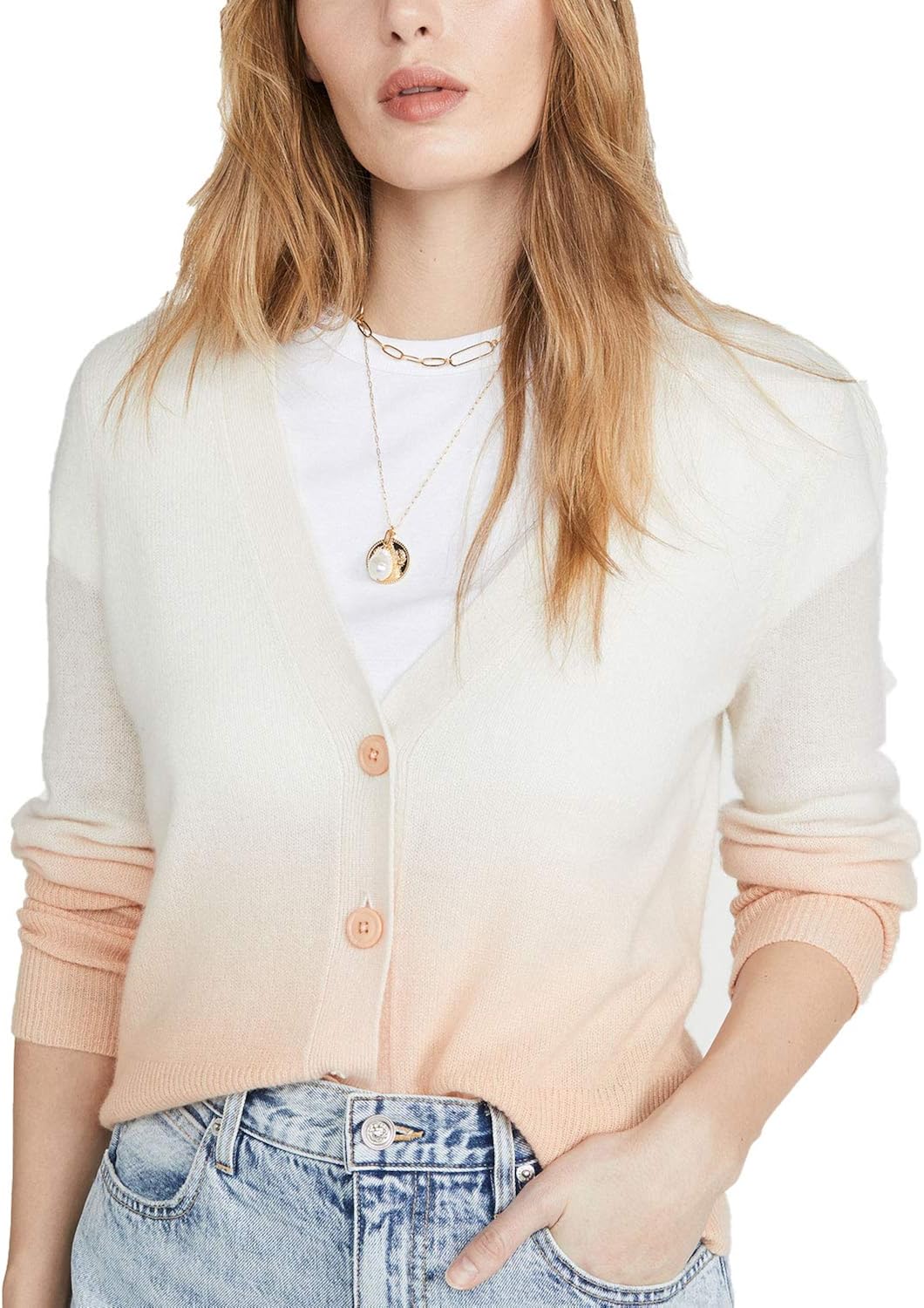 ombre cardigan sweater