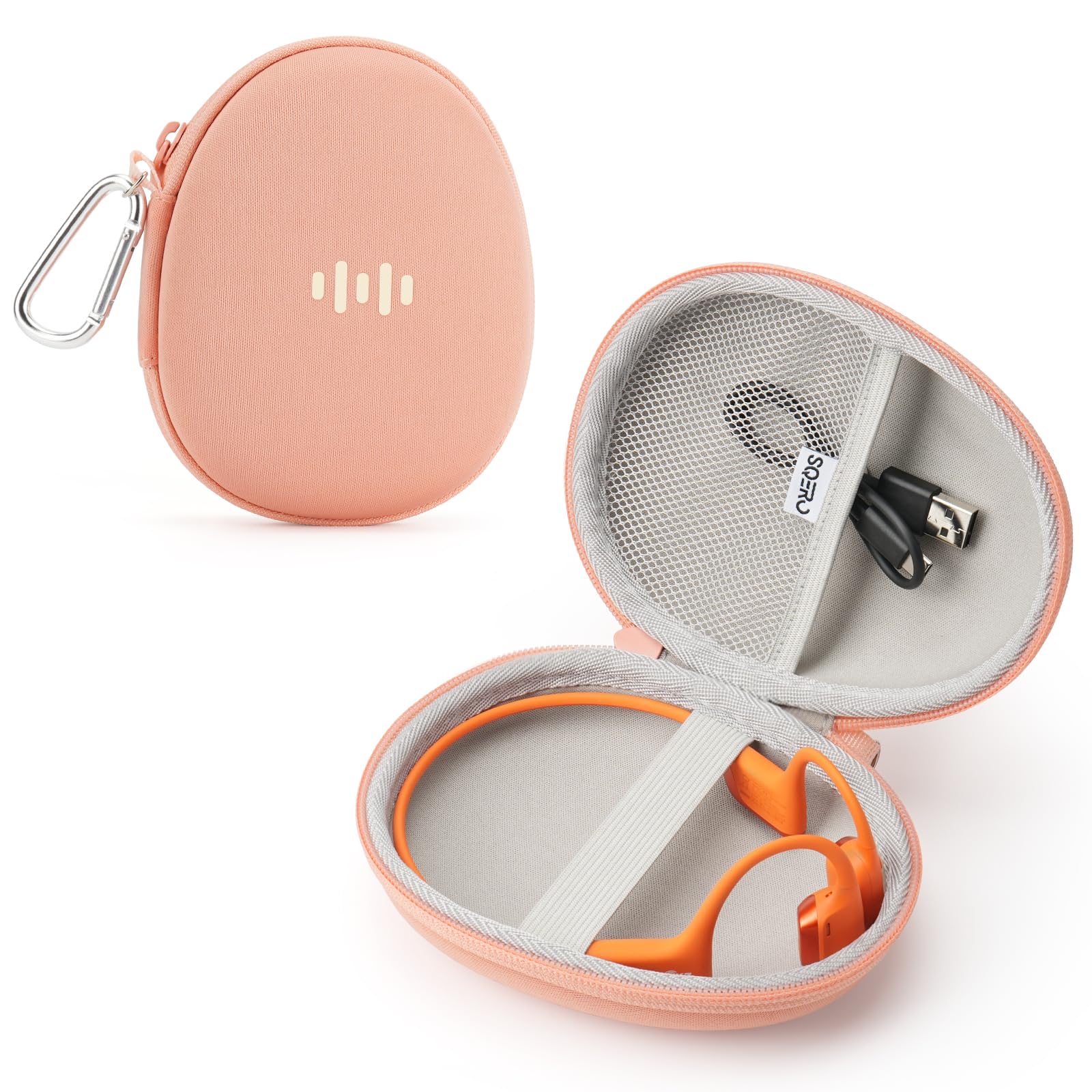 SQERO Hard Headphone Case for Shokz OpenRun Pro 2/ OpenSwim Pro
