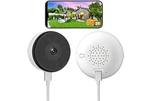 Pomya 2K 4MP Window Camera, 2.4G 5G Dual Band WiFi Cameras for Home Security for Indoor & Outdoor Monitoring, Anti Glare, Mot