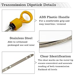 53034117AB Transmission Fluid Dipstick, Compatible
