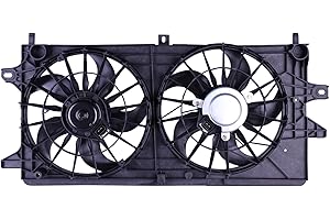 OTN TONG YANG OE Replacement Cooling Fan Extra Silent for 2004-2005 Chevrolet Impala/Monte Carlo, 2004-2008 Pontiac Grand Prix, 2005-2009 Buick Lacrosse/Allure | 89019107 | GM3115180 | 620-638