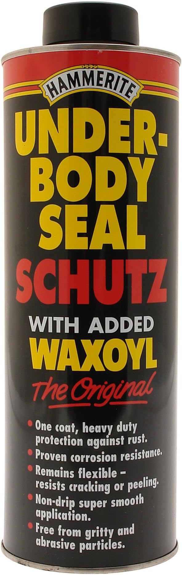 Hammerite 1L Underbody Seal Schutz Premium Rust Inhibitor