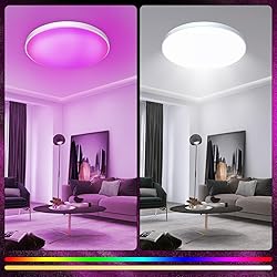 AMKI Smart RGB Ceiling Light Flush Mount