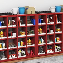 ZBEIVAN Cardboard Storage Bins Boxes 35 Packs