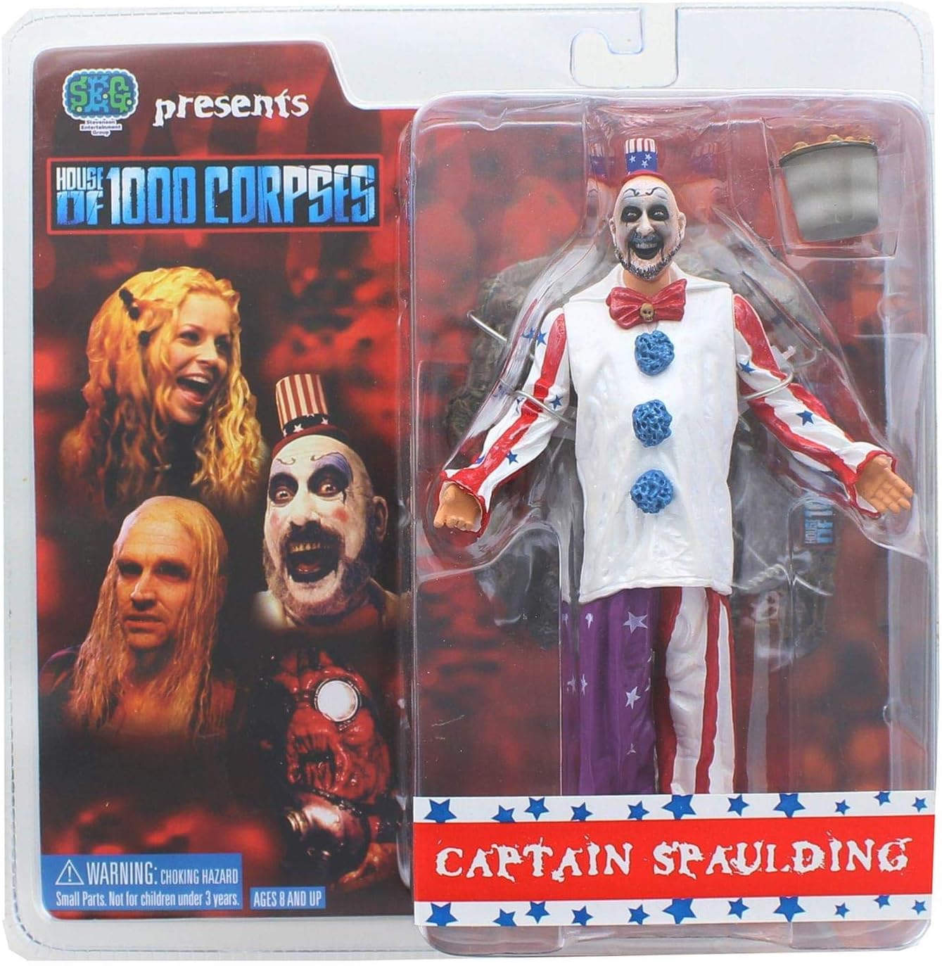 Mezco House of 1000 Corpses 6 Inch SEG Toys Action Figure - Captain Spaulding