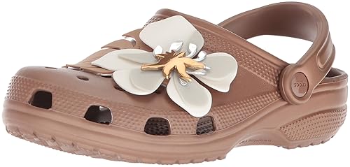 crocs floral clog