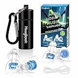 Hearprotek Concert Ear Plugs, 2Pairs Reusable high