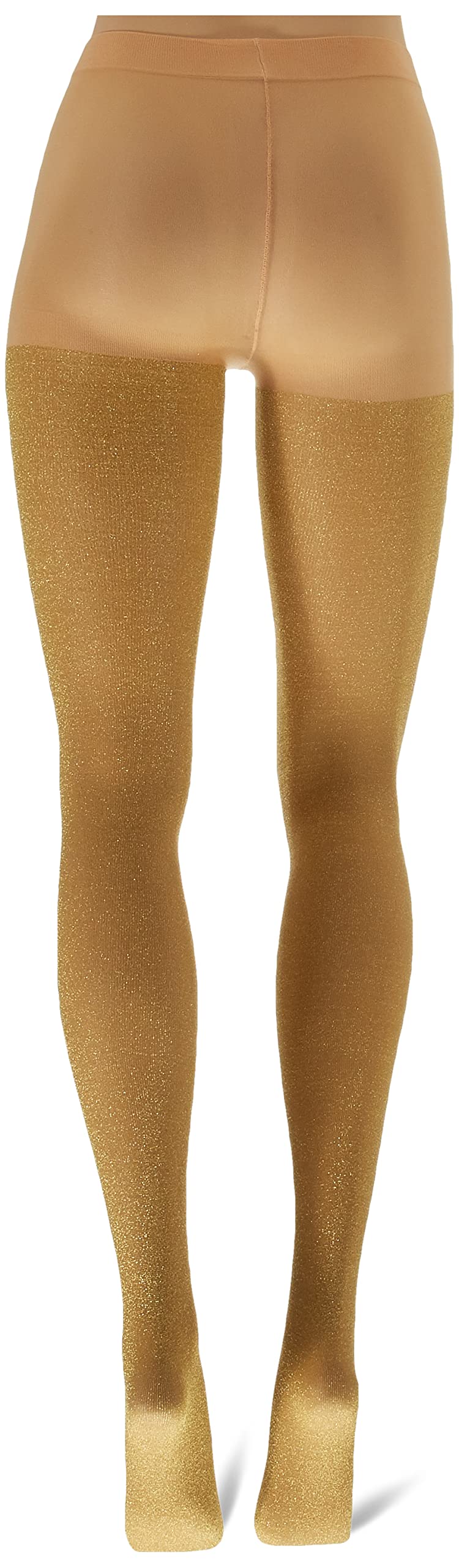 Leg Avenue Women's stretchy High Waist Lurex Shimmer Tights With Metaillic Fiber Shine