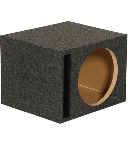 TRU SPEC Single 6.5" Subwoofer Box - Perfect For Sundown SA & DC M3 Subs - Prefab Enclosure