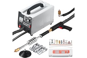 Uargd Stud Welder Dent Repair Kit, 110V Auto Body Spot Welding Machine with 7 Adjustable Modes & Power Settings, 1.8KW Spot W