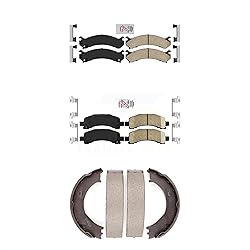 Transit Auto Front Rear Ceramic Disc Brake Pads Kit