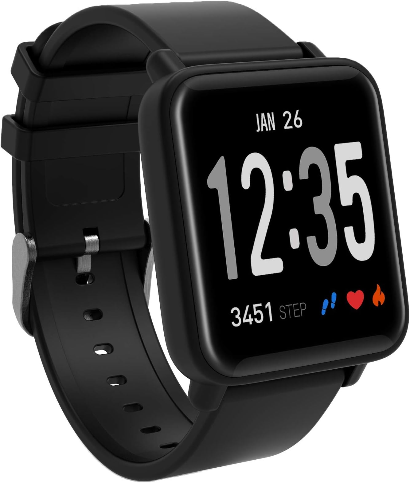 Fitness Tracker Watch, Color Screen Activity Tracker Watch Heart Rate Monitor IP67 Waterproof Smart Wristband Blood Pressure Monitor Sleep Monitor Pedometer Kids Women Men