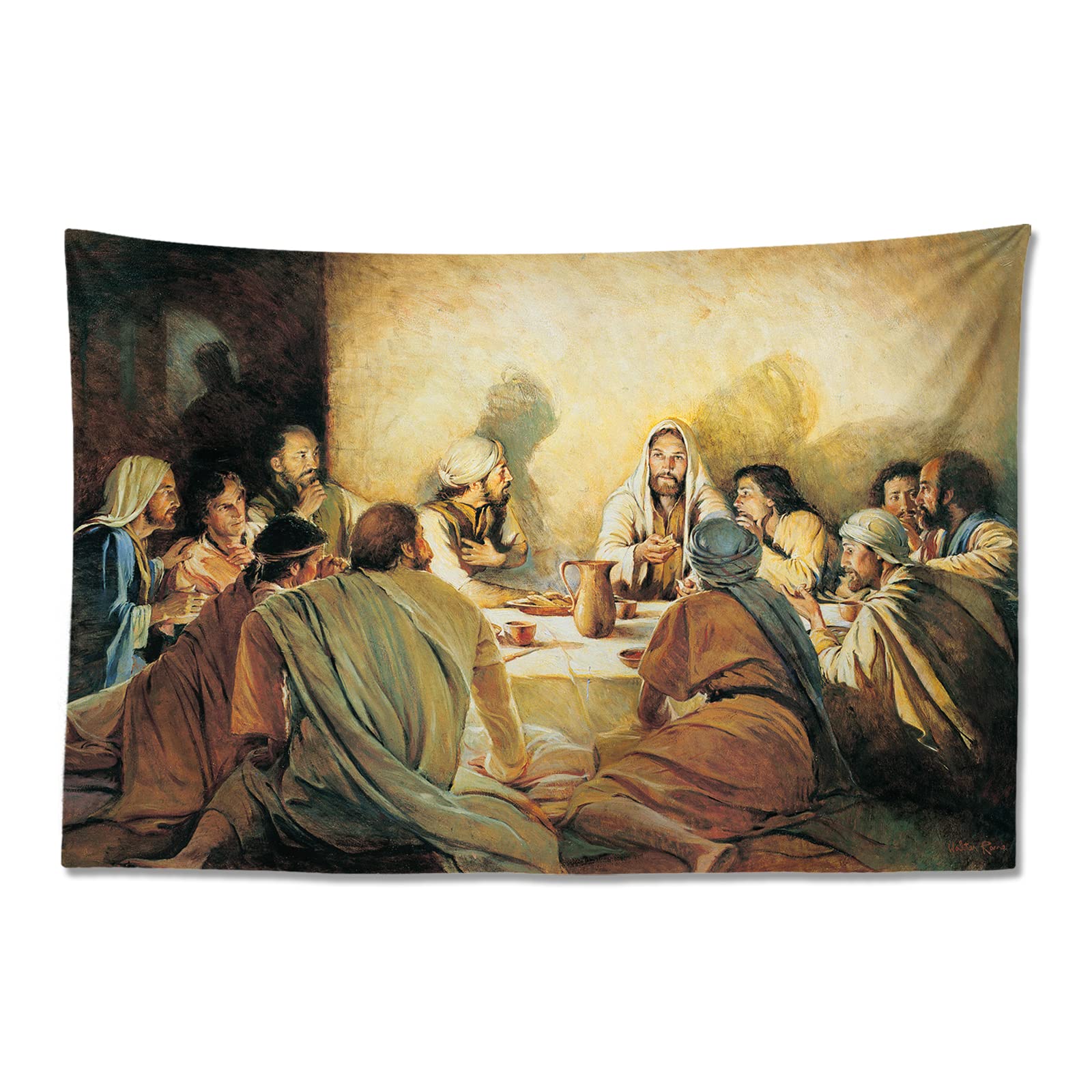 Jesus Christ Tapestry The Last Supper Wall Handing Backdrop Home Decor ...