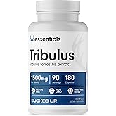 Bucked Up Tribulus 1500mg Per Serving, Essentials (90 Servings, 180 Capsules)