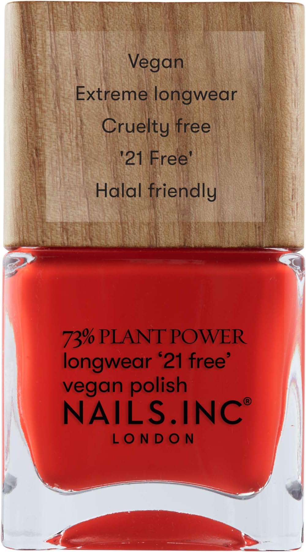 Nails.Inc 73% Plant Power Nail Polish 14ml Long Lasting 10 Days