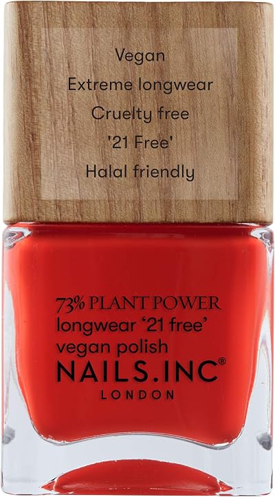 Nails.Inc 73% Plant Power Nail Polish 14ml Long Lasting 10 Days