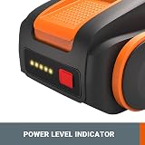 WORX WA3639 PowerShare 20V 2.0Ah Li-ion Battery Charge Indicator Protection view 4