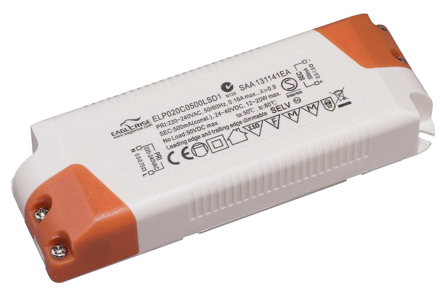 12W Eaglerise TRIAC dimmable LED Driver Power Supply Transformer 6W