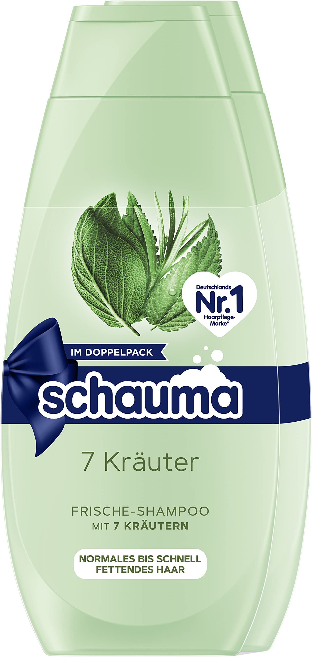 Schwarzkopf Schaumma Shampoo 7 Herbs 2 x 400 ml — image 1
