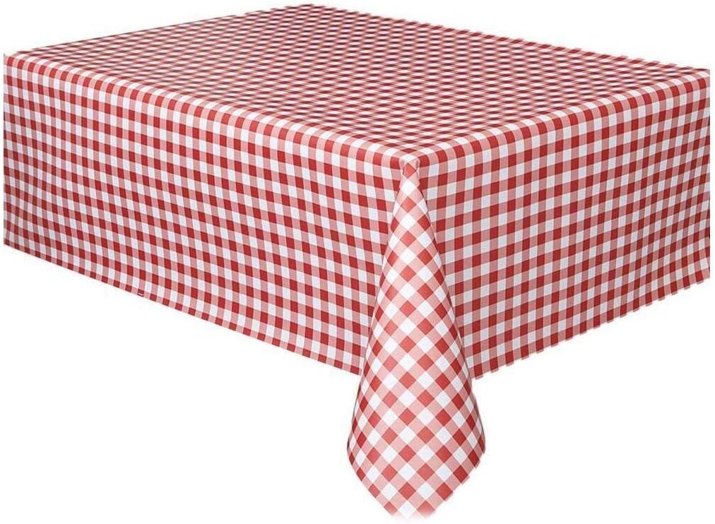 Ureca 10PCS Toys Party Vinyl Tablecloths,Each Tablecloth Measures 180cm X 180cm