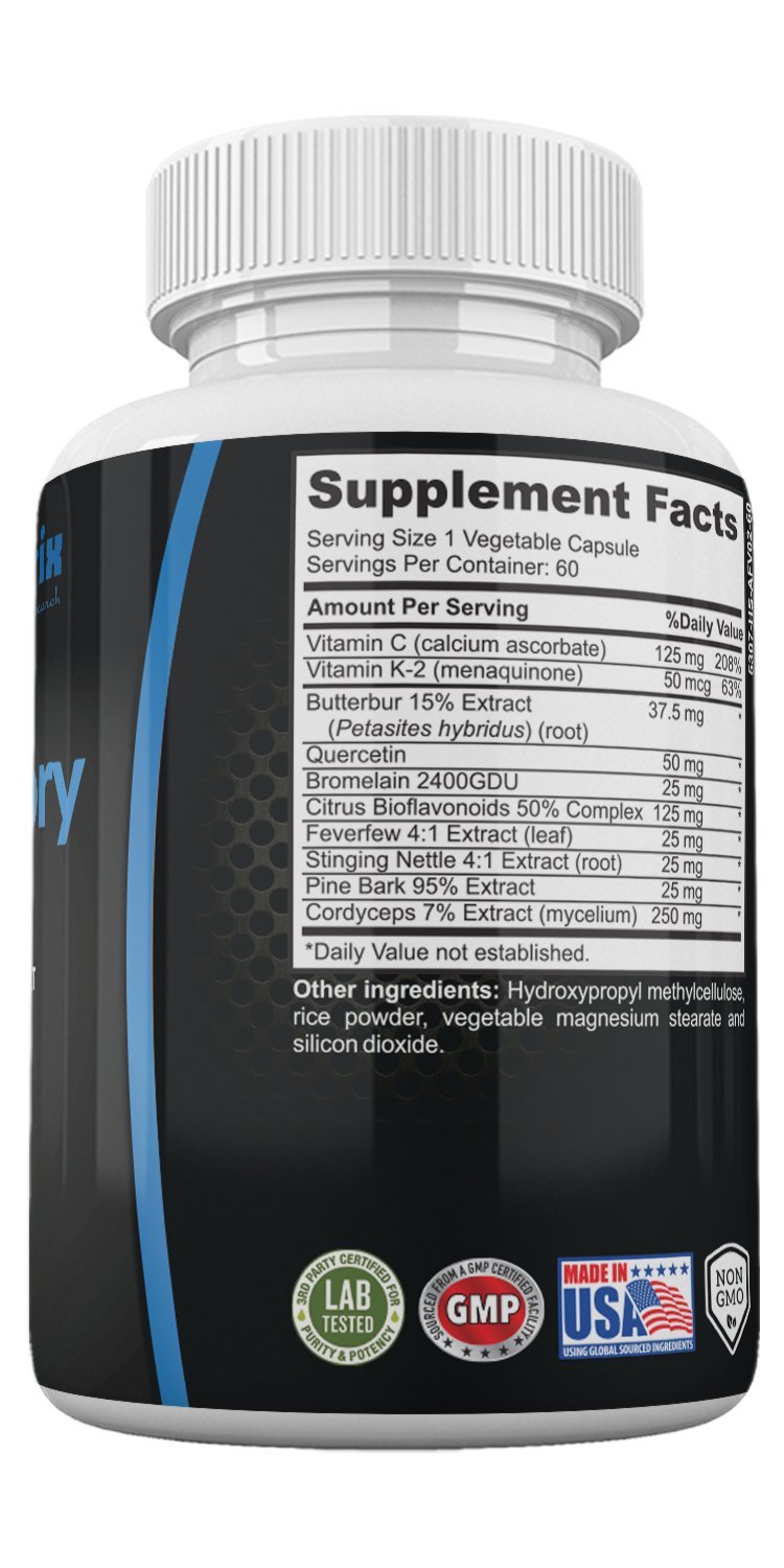 Lung Detox Cleanse Supplement for Bronchial Wellness & Natural