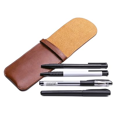 Daimay Handmade Leather Pen Case for Multi Pens Dominican