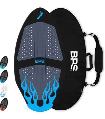 Amazon.com : BPS 'Gator PRO' Fiberglass Skimboard (44 Inch) - No