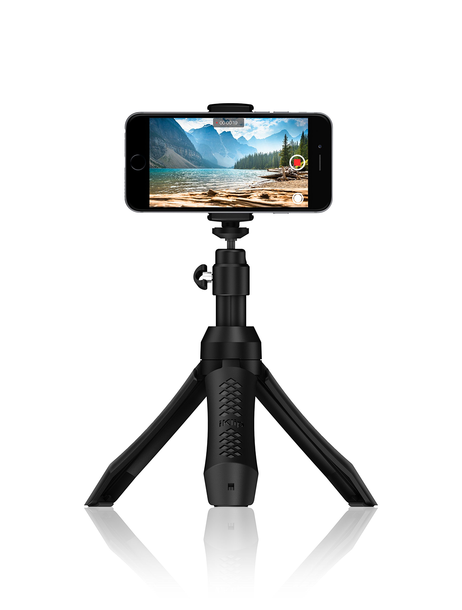 IK Multimedia iKlip Grip Pro Multifunction Tripod and Selfie Stick with Remote Control for Smartphone and Camera