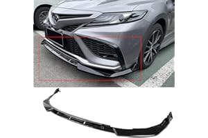 Syon Auto FITS 2021+ TOYOTA CAMRY SE & XSE PERFORMANCE STYLE GLOSSY BLACK FRONT BUMPER LIP