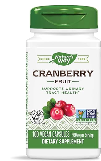 クランベリー果実　100カプセル 海外直送品