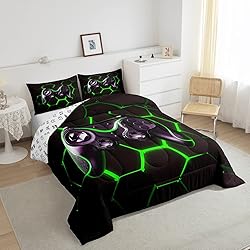 Feelyou Boys Teens Gaming Comforter Set Kids Video