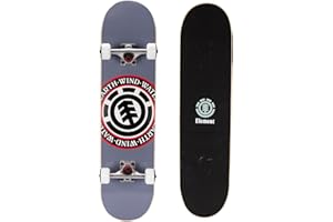 Element Popsicle Skateboard Deck - 31" x 7.75" Kids Longboard Skateboard, 7-PLY Wood Deck, 5" Aluminium Trucks, 51mm 95A Soft Urethane Wheels,ABEC 5 Speed Bearings,Ideal for Youth and All Skill Levels