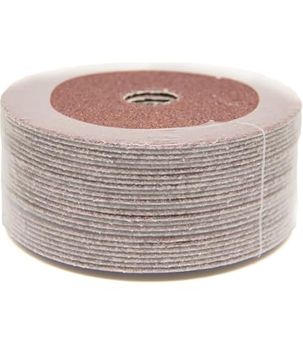 Weiler - Fiber Disc: 4-1/2" Disc Dia, 7/8" Hole, Arbor Hole, 36 Grit, Ceramic Alumina | MSC Direct - View #2