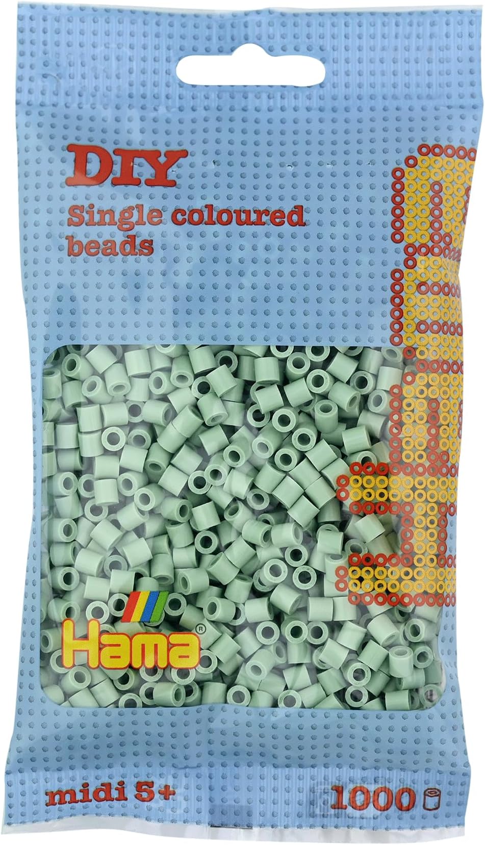Hama Beads Bag Midi Beads Mosaic Arts Craft Eucalyptus 1000 pieces