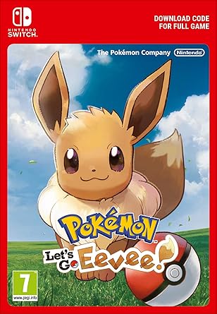 Pokémon Lets Go Eevee Switch Download Code Amazon