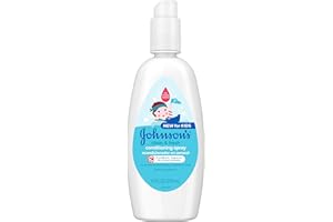 Johnson's Clean & Fresh Tear-Free Kids' Hair Conditioning Spray, Paraben-, Sulfate-, & Dye-Free Formula, Hypoallergenic & Gen