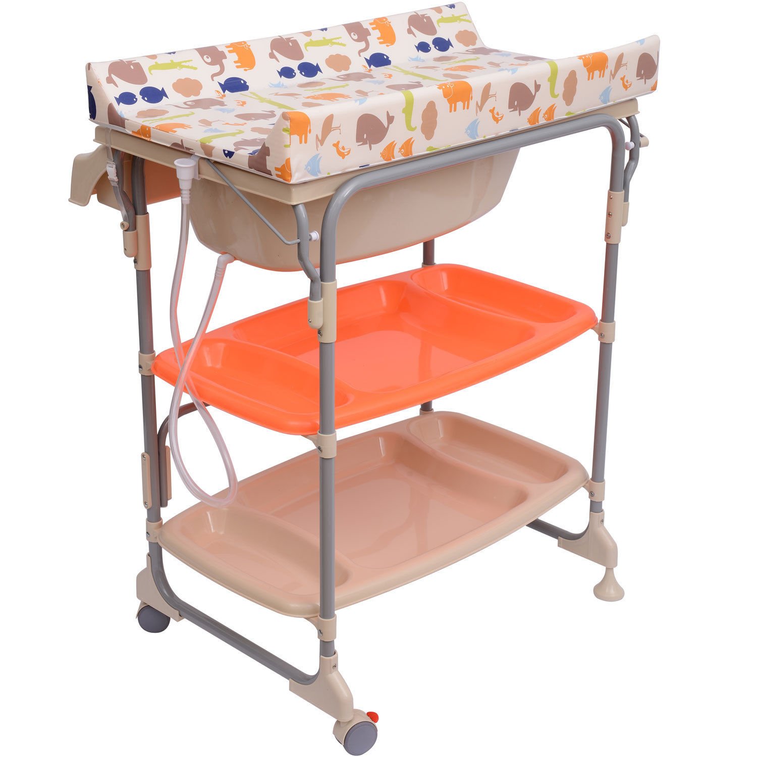 homcom baby changing unit