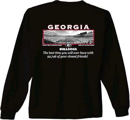 black uga shirt