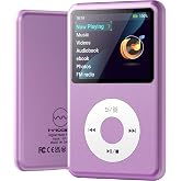 MP3 Player with Bluetooth Y1 64GB Video EBOOK Purple