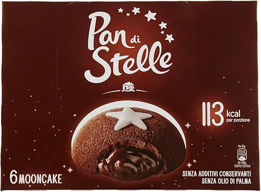 Pan di Stelle Merendine Mooncake, Snack Dolce per la Merenda - 6