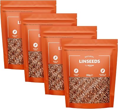 Semillas De Lino, 1400g (4 Paquetes de 350g)