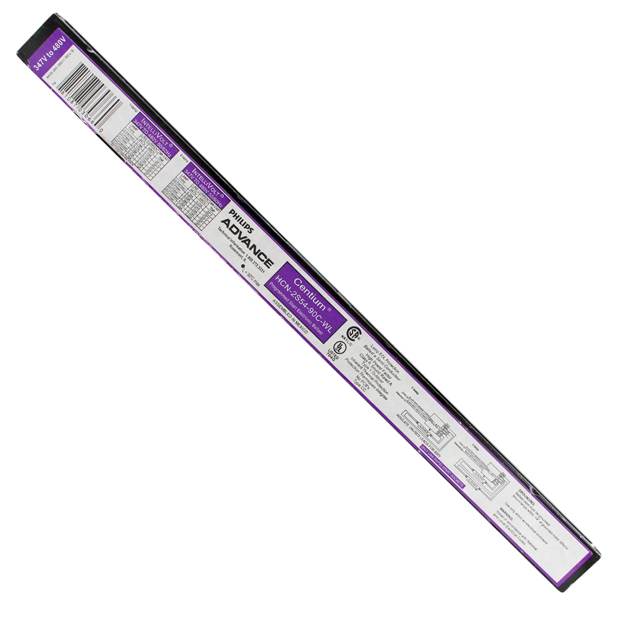 PHILIPS HCN-2S54-90C-WL BALLAST | High-Performance Electronic Ballast for T5 & T8 Lamps
