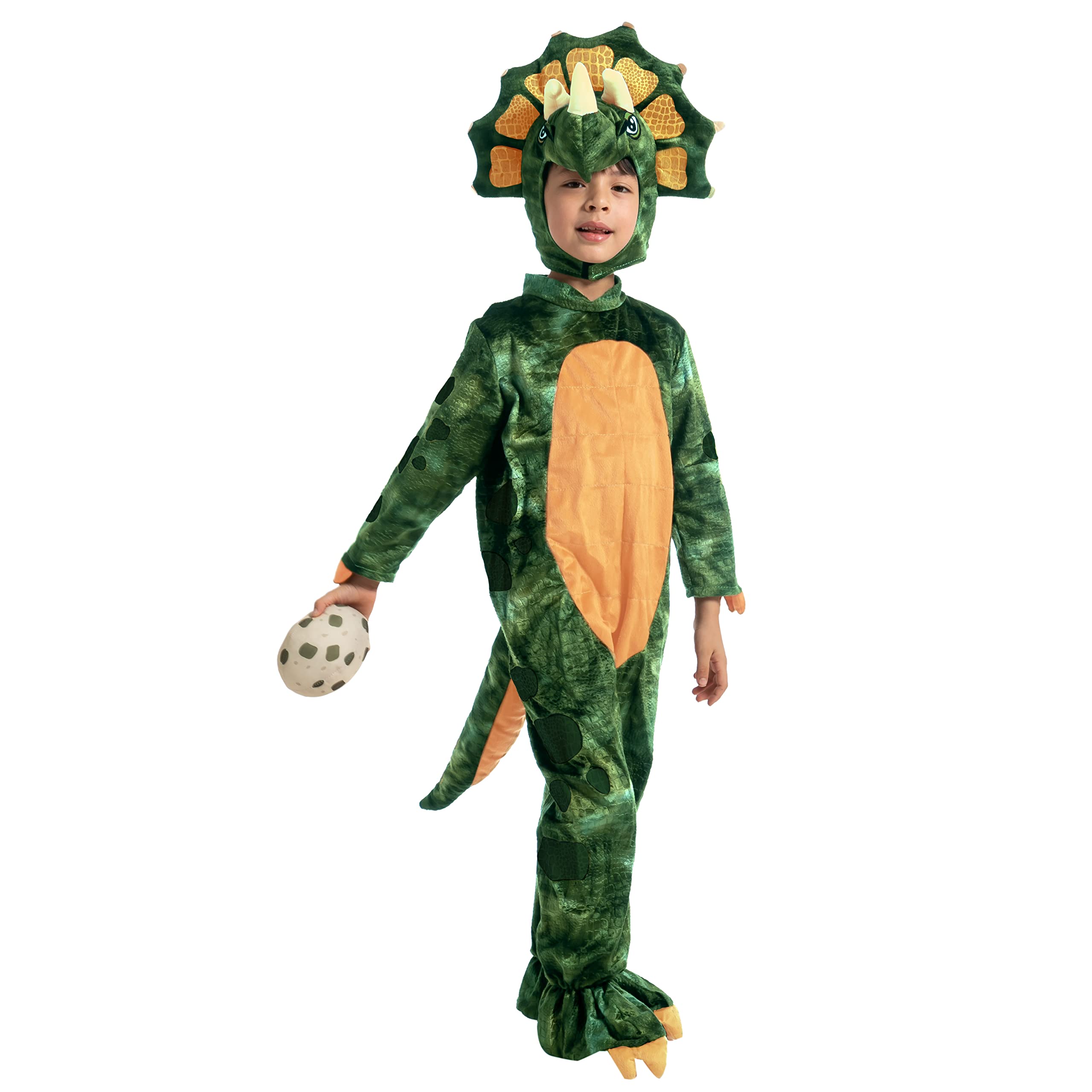 Skeleton T-Rex Dinosaur Costume For Kids - Halloween Dress Up & Theme Party Outfit