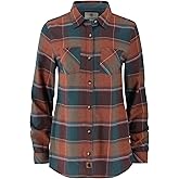 Legendary Whitetails Women’s Long Sleeve Plaid Flannel Button Up Shirt 100% Cotton